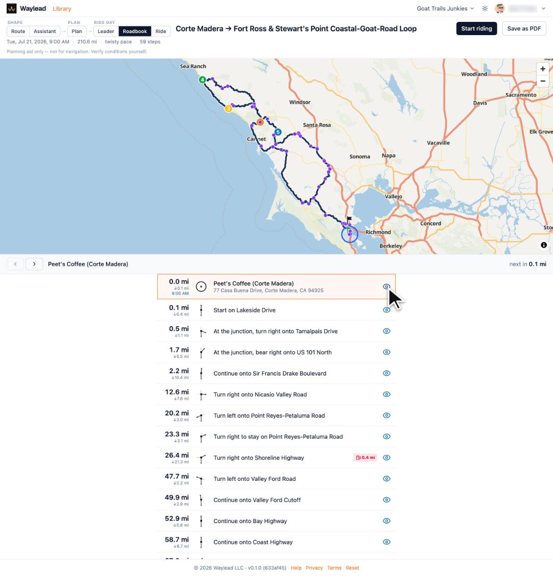 Roadbook
